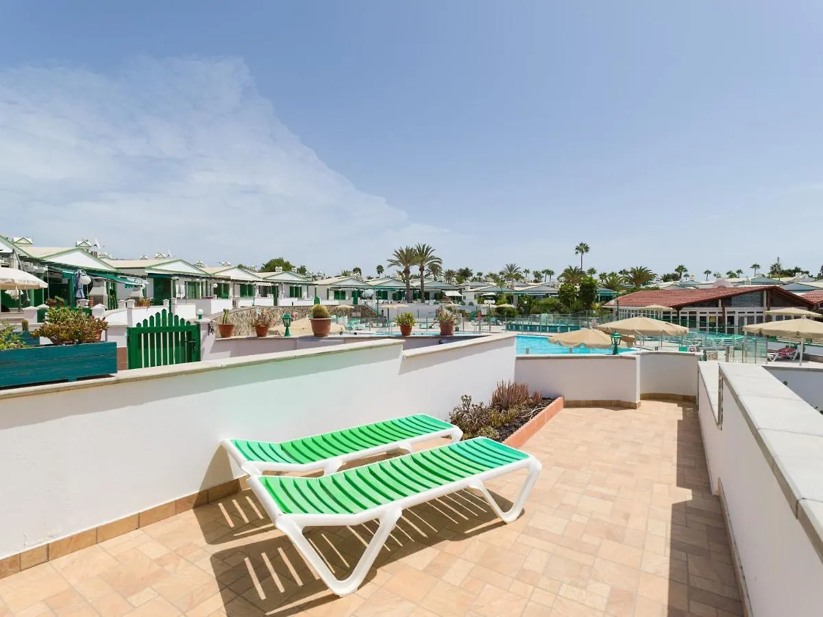 Homeforguest Bungalow Vista Golf Con Terraza Y Piscina Maspalomas  Maspalomas (Gran Canaria)